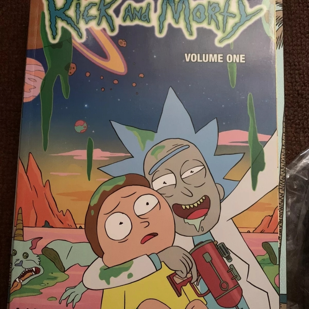 Rick and Morty Volume One Comic Book